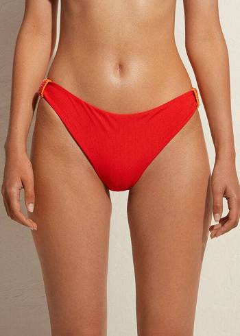 Calzedonia Berlino Bikinihosen Damen Rot | CH2897NB