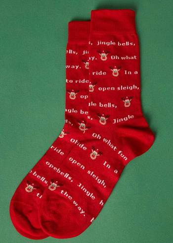 Calzedonia Christmas Series Kurzes Crew Socken Herren Rot | CH1397CE