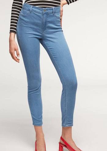 Calzedonia Eco Light Push Up Denim Jeans Damen Blau | CH1608NB