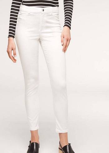 Calzedonia Eco Light Push Up Denim Jeans Damen Weiß | CH1610QZ