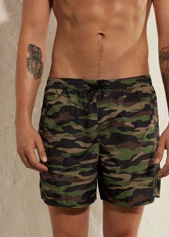 Calzedonia Formentera Badehose Herren Grün | CH1257SO