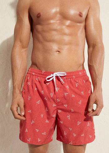 Calzedonia Formentera Badehose Herren Rot | CH1273WY