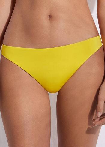 Calzedonia Indonesia Eco Bikinihosen Damen Gelb | CH2720IS