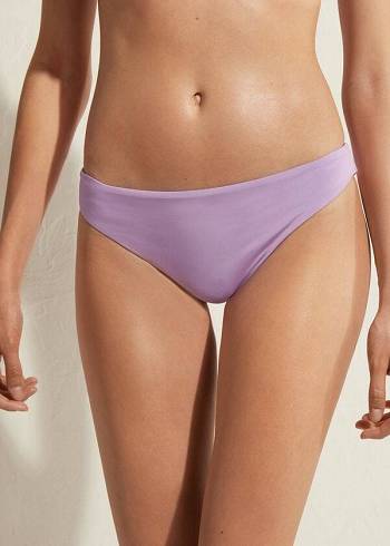 Calzedonia Indonesia Eco Bikinihosen Damen Lila | CH2721UT