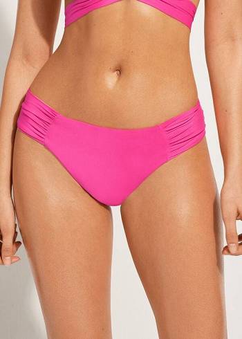 Calzedonia Indonesia Eco rosa Bikinihosen Damen Rosa | CH2709QZ