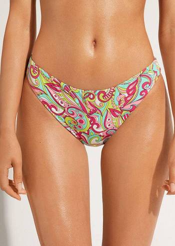 Calzedonia Londra Bikinihosen Damen Mehrfarbig | CH2694HK