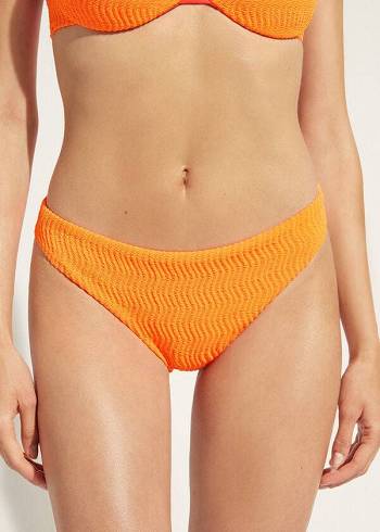 Calzedonia Mykonos Bikinihosen Damen Orange | CH2684NB