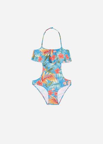 Calzedonia One-Piece Maui Badeanzüge Kinder Grün | CH1145RW