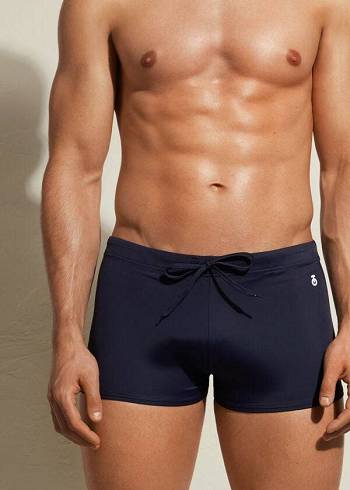 Calzedonia Panama Badehose Herren Navy | CH1269BC