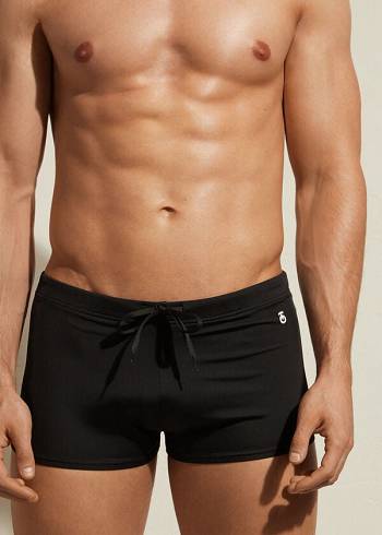 Calzedonia Panama Badehose Herren Schwarz | CH1238LH