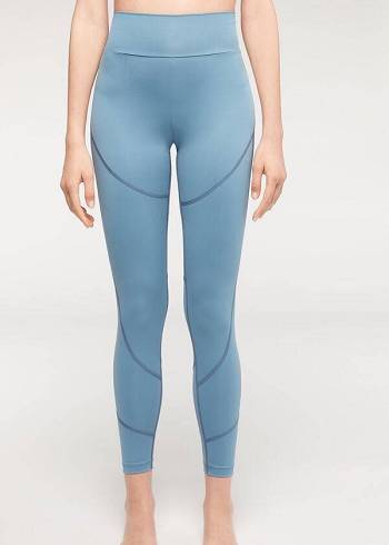 Calzedonia Performance Turn Leggings Damen Blau | CH1522JJ