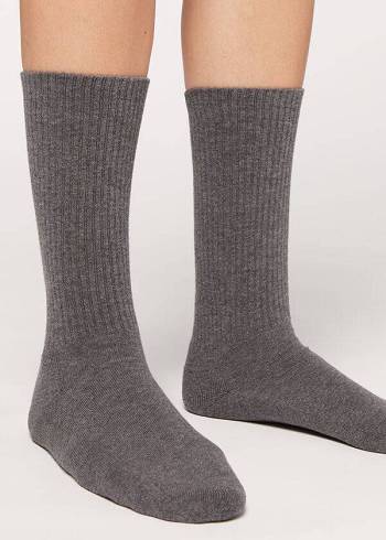 Calzedonia Sport Long Socken Herren Grau | CH1401MA