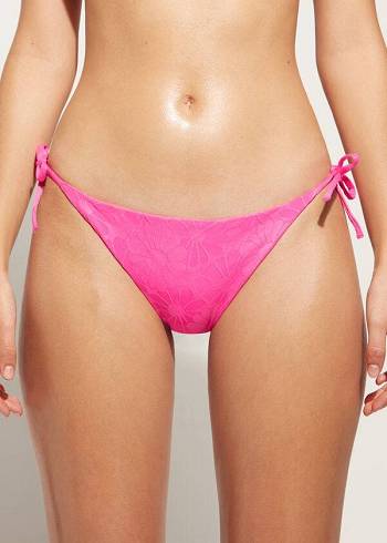 Calzedonia String Antibes Bikinihosen Damen Rosa | CH2613NB