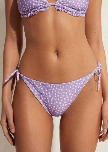 Calzedonia String Cipro Bikinihosen Damen Lila | CH2603OR