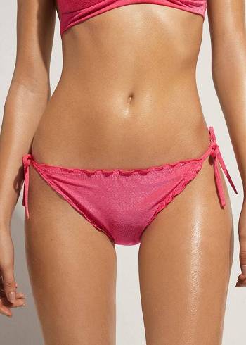 Calzedonia String Formentera Bikinihosen Damen Rosa | CH2596HK