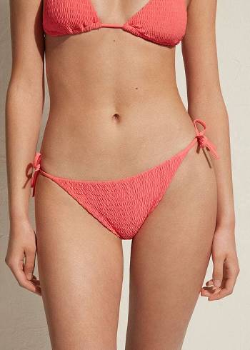 Calzedonia String Lanzarote Bikinihosen Damen Rosa | CH2592ZG