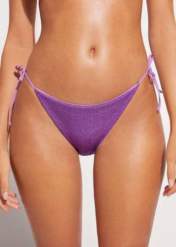 Calzedonia String Las Vegas Bikinihosen Damen Lila | CH2591XF