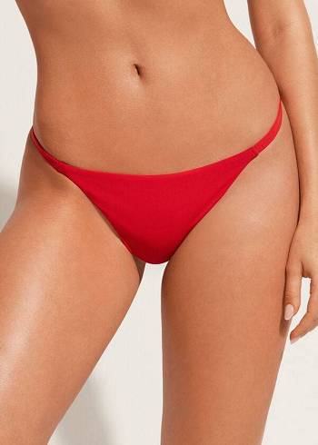 Calzedonia Tanga Indonesia Eco Bikinihosen Damen Rot | CH2554YU