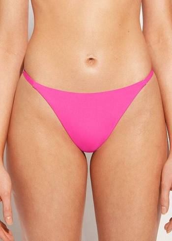 Calzedonia Tanga Indonesia Eco Bikinihosen Damen Rosa | CH2556RW