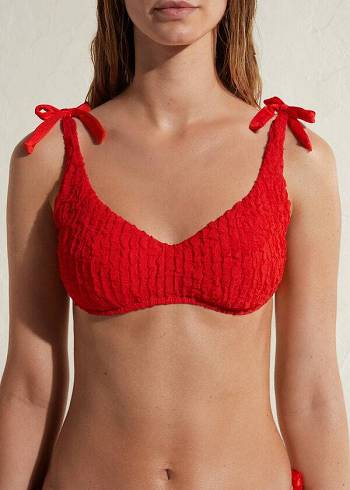 Calzedonia Tank-style Marrakech Bikinioberteile Damen Rot | CH2177CE