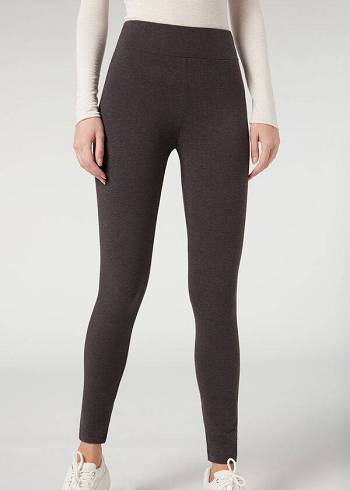 Calzedonia Thermal Leggings Damen Grau | CH1495HK