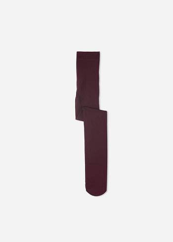 Calzedonia Thermal Strumpfhose Kinder Bordeaux | CH1175IS