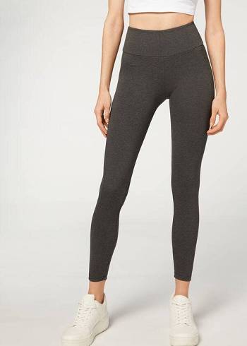 Calzedonia Total Shaper Leggings Damen Grau | CH1489PQ