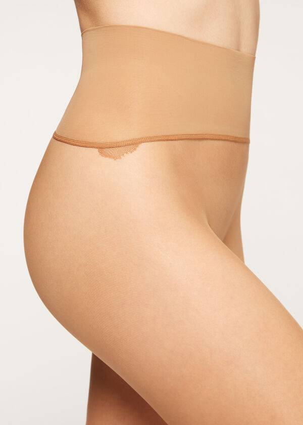 Calzedonia 20 Denier Seamless Totally Invisible Sheer Strumpfhose Damen Braun | CH3037QZ