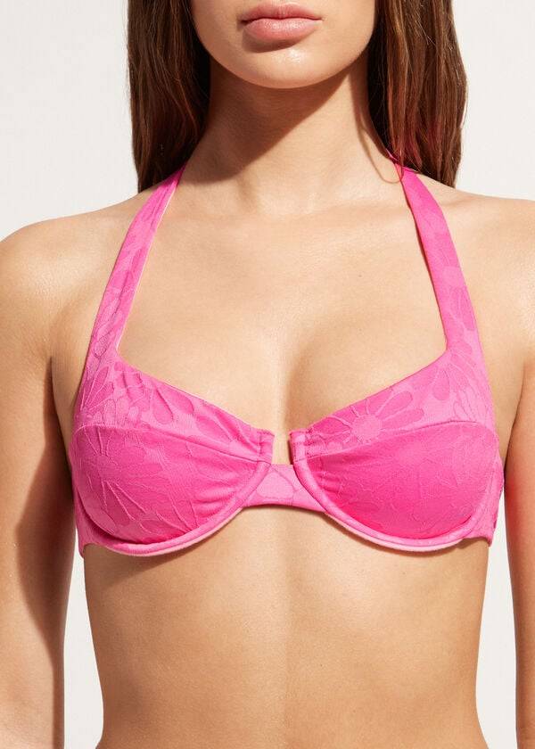 Calzedonia Balconette Antibes Bikinioberteile Damen Rosa | CH2529TV