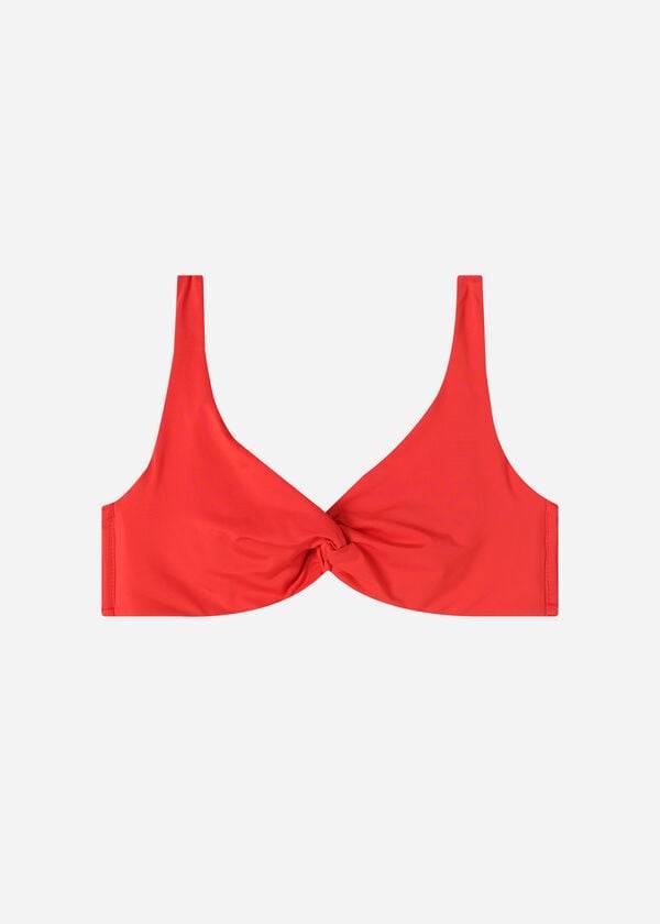 Calzedonia Balconette Indonesia Eco Bikinioberteile Damen Rot | CH2523AP