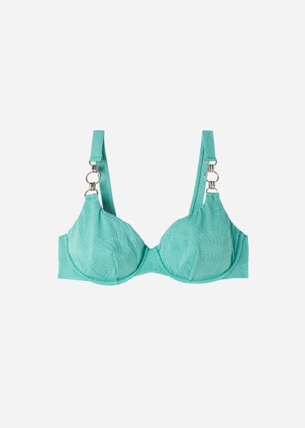 Calzedonia Balconette Marsiglia Bikinioberteile Damen Türkis | CH2510BC