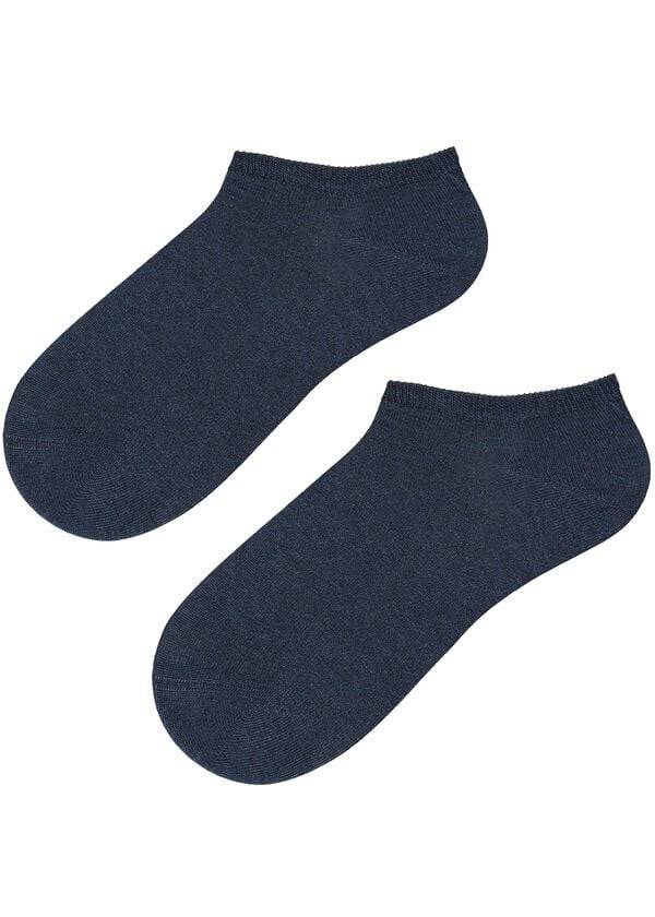 Calzedonia Baumwoll No-Show Socken Herren Blau | CH1292XF