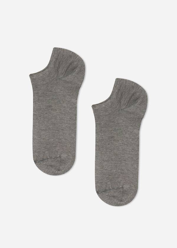 Calzedonia Baumwoll No-Show Socken Herren Grau | CH1294VD