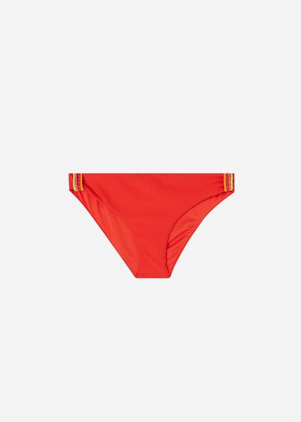 Calzedonia Berlino Bikinihosen Damen Rot | CH2897NB