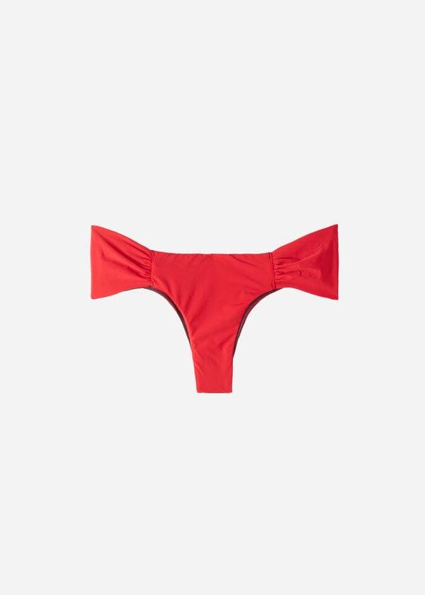 Calzedonia Brazilian Indonesia Eco Bikinihosen Damen Rot | CH2876ZG