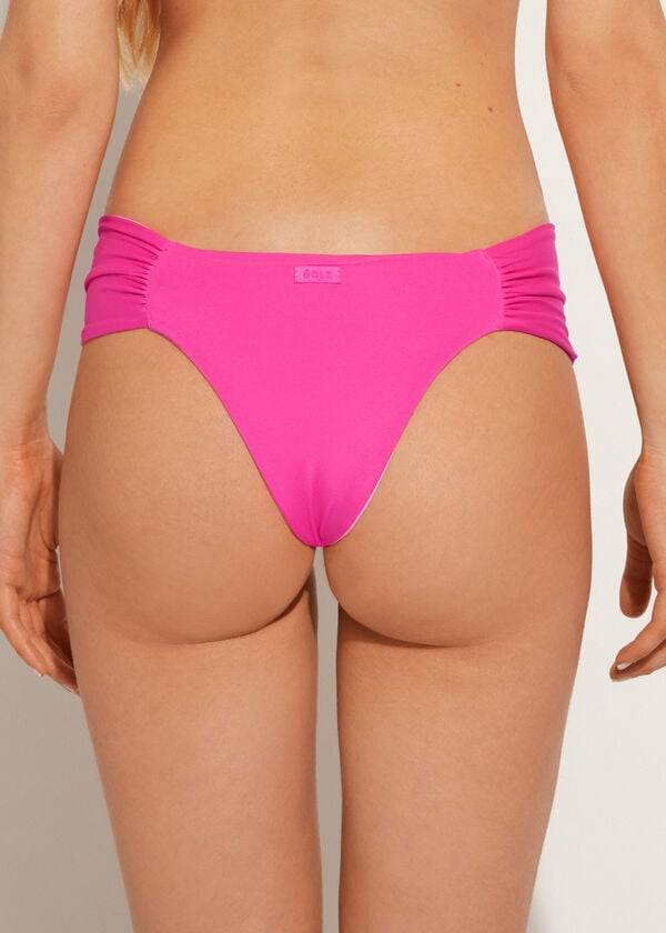 Calzedonia Brazilian Indonesia Eco Bikinihosen Damen Rosa | CH2878KI