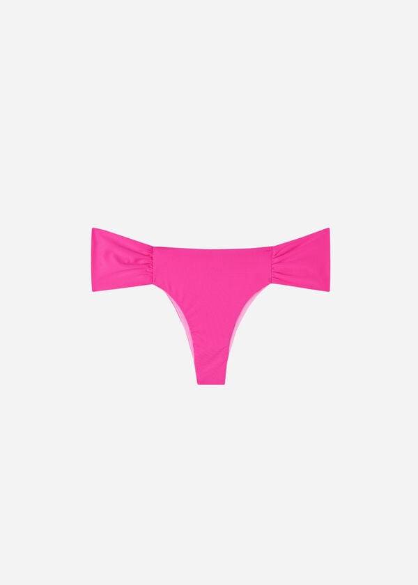 Calzedonia Brazilian Indonesia Eco Bikinihosen Damen Rosa | CH2878KI