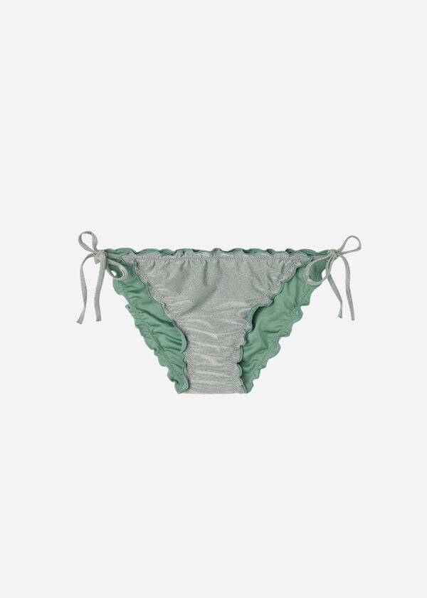 Calzedonia Brazilian String Formentera Bikinihosen Damen Grau | CH2860PQ