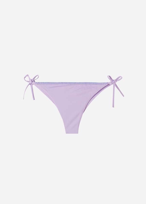 Calzedonia Brazilian String Tel Aviv Bikinihosen Damen Lila | CH2850WY