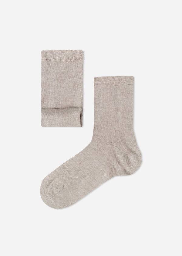 Calzedonia Cashmere Blend Kurzes Socken Kinder Beige Braun | CH1027HK