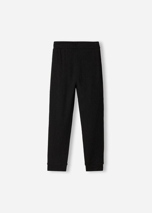 Calzedonia Cashmere Blend Stretch Leggings Kinder Schwarz | CH1072OR