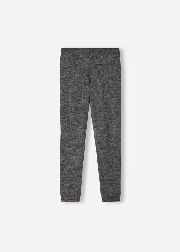 Calzedonia Cashmere Blend Stretch Sport Leggings Kinder Grau | CH1070UT