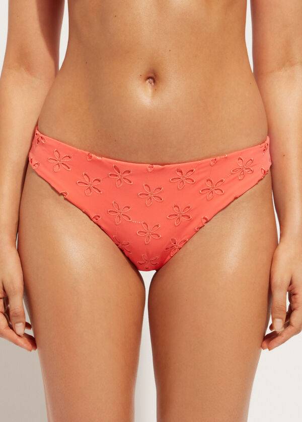 Calzedonia Corfù Bikinihosen Damen Koralle Orange | CH2819YU