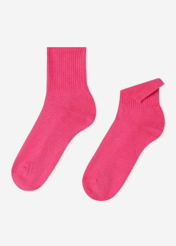 Calzedonia Crew Sport Socken Herren Rosa | CH1346VD