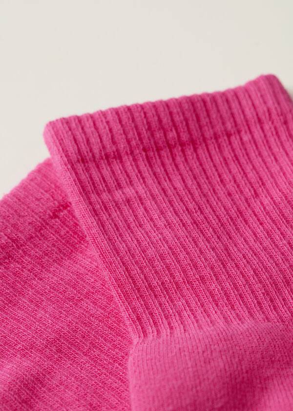 Calzedonia Crew Sport Socken Herren Rosa | CH1346VD