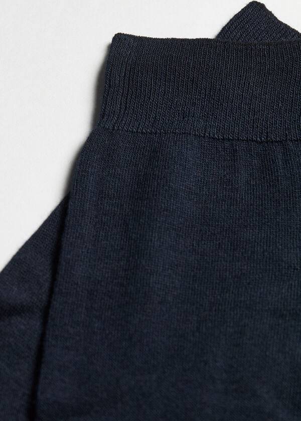 Calzedonia Crew with Cashmere Socken Herren Blau | CH1361SO