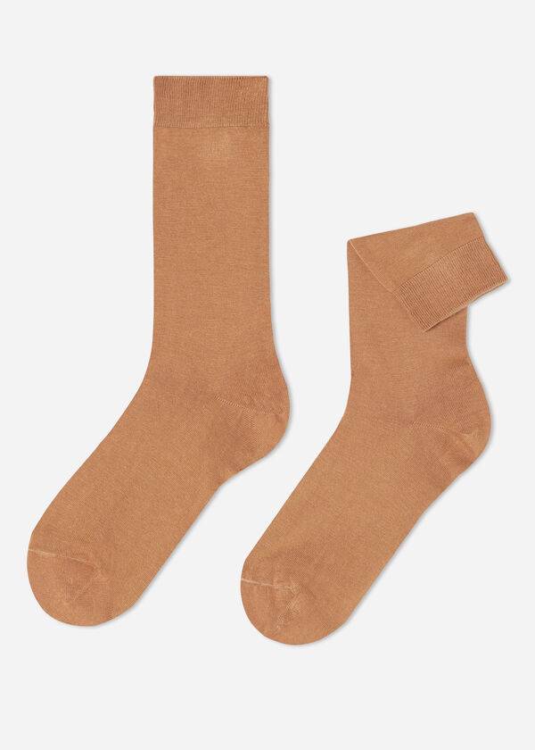 Calzedonia Crew with Cashmere Socken Herren Braun | CH1392JJ