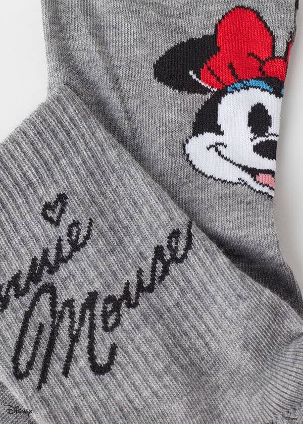 Calzedonia Disney Patterned Kurzes Socken Damen Grau | CH1766QZ