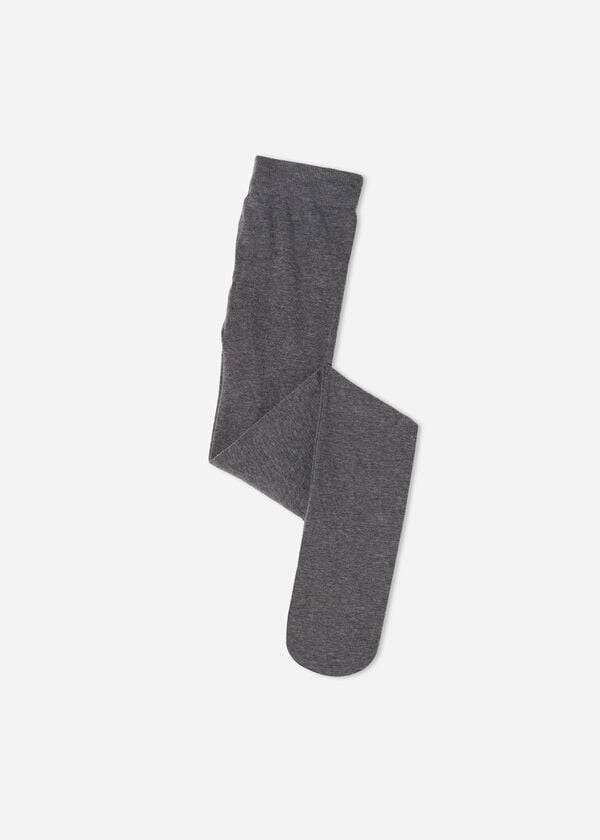 Calzedonia Eco Baumwoll Strumpfhose Kinder Silber | CH1230AP