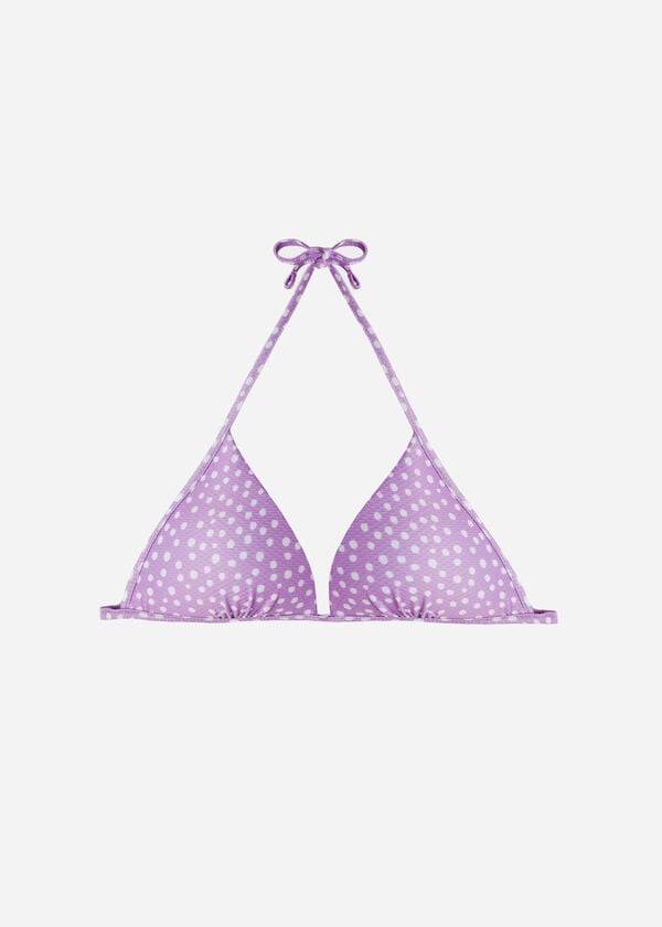 Calzedonia Fixed Triangle Cipro Bikinioberteile Damen Lila | CH2477TV